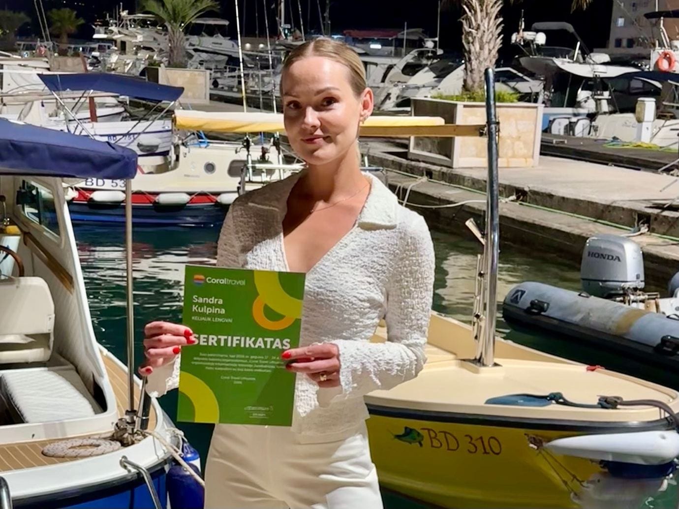 EasyGO kelionių ekspertė Juodkalnijoje po viešbučių infoturo